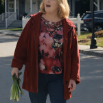 Dana The Burbs Red Jacket